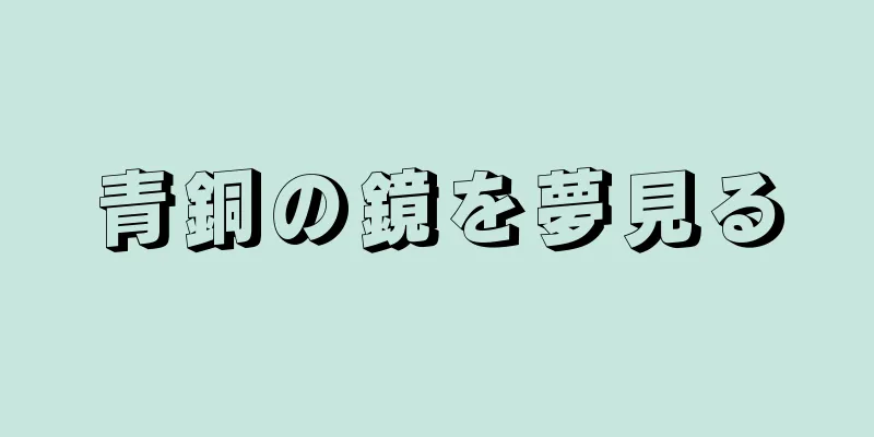 青銅の鏡を夢見る