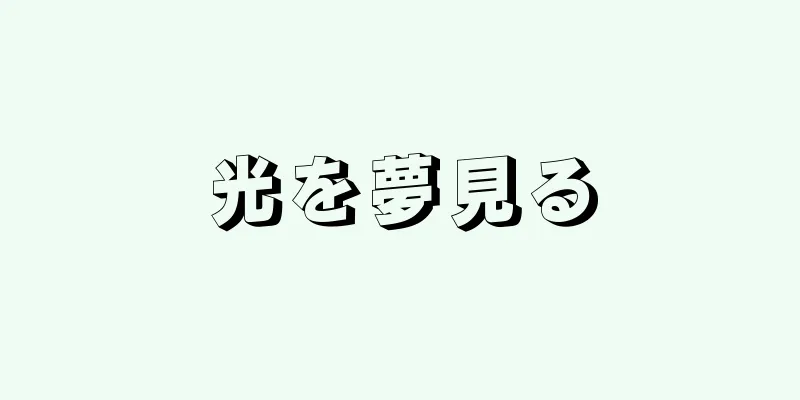 光を夢見る
