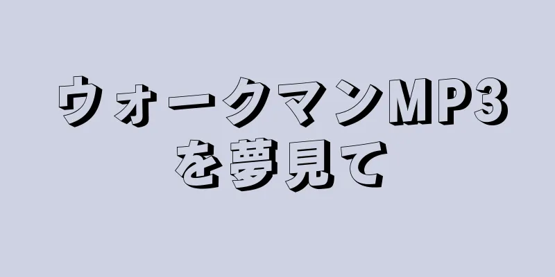 ウォークマンMP3を夢見て