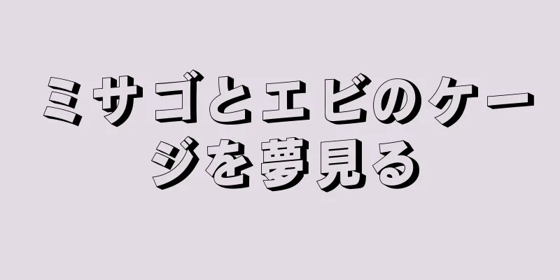 ミサゴとエビのケージを夢見る