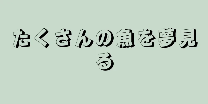 たくさんの魚を夢見る