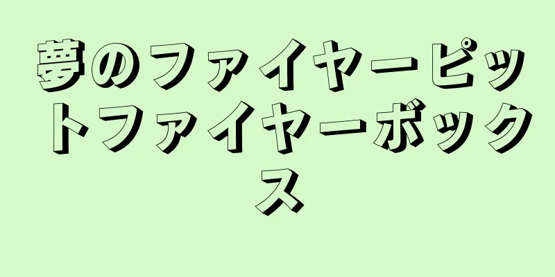 夢のファイヤーピットファイヤーボックス