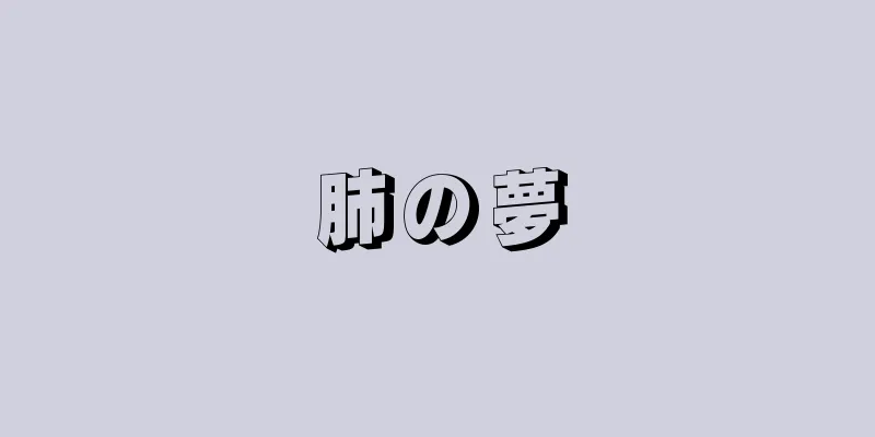 肺の夢