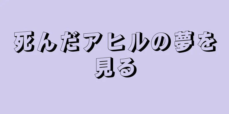 死んだアヒルの夢を見る