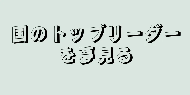 国のトップリーダーを夢見る