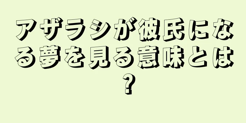 アザラシが彼氏になる夢を見る意味とは？