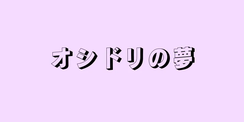 オシドリの夢