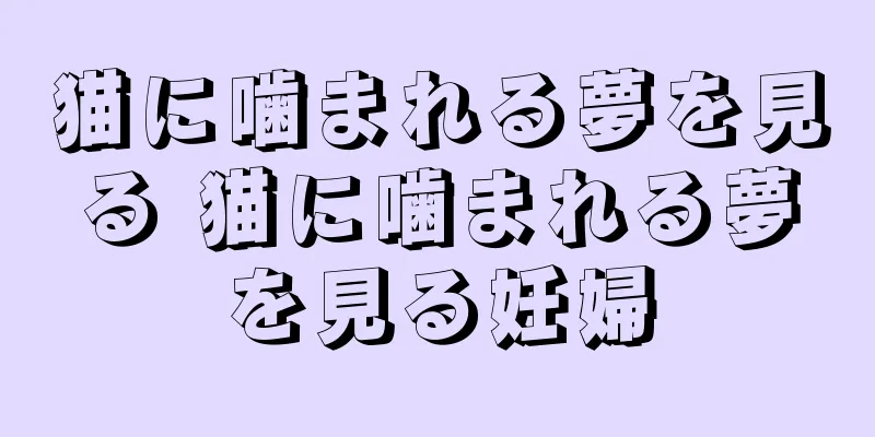 猫に噛まれる夢を見る 猫に噛まれる夢を見る妊婦