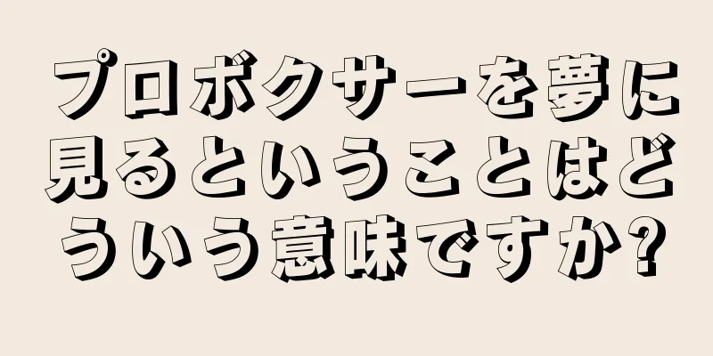 プロボクサーを夢に見るということはどういう意味ですか?